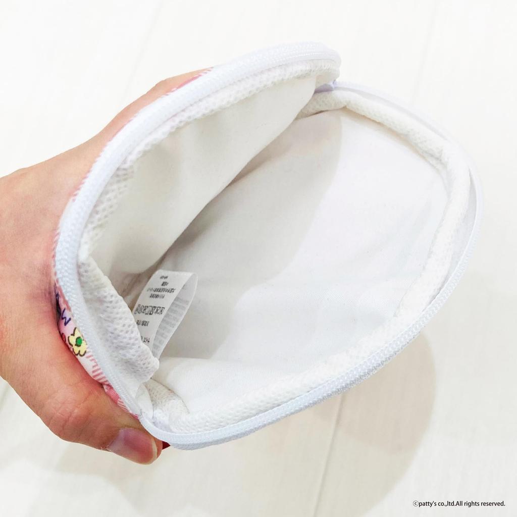 MORIPiLO Tissue SWIMMER Swimmer Small Item Plush Toy 13x13cm Check Character by Morishita Makura Case, Goods, Case, Pouch, Cute, (Gingham Pink)