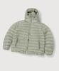Mood Inside Minimal Lightweight Hooded Padded Jacket _Olive
