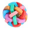Dog Puppy Toy Colorful Soft Squeak Dog Plaything with Inside Bell Pet Interactive ToysSmall