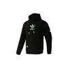 adidas Moletom com Capuz Originals Trefoil Edição Limitada de Halloween Estampa de Logo Masculino Moletom Preto GV0923