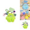 Cute Plush Monster Keychain With Car Keyring And Phone Link For Gift And Accessories