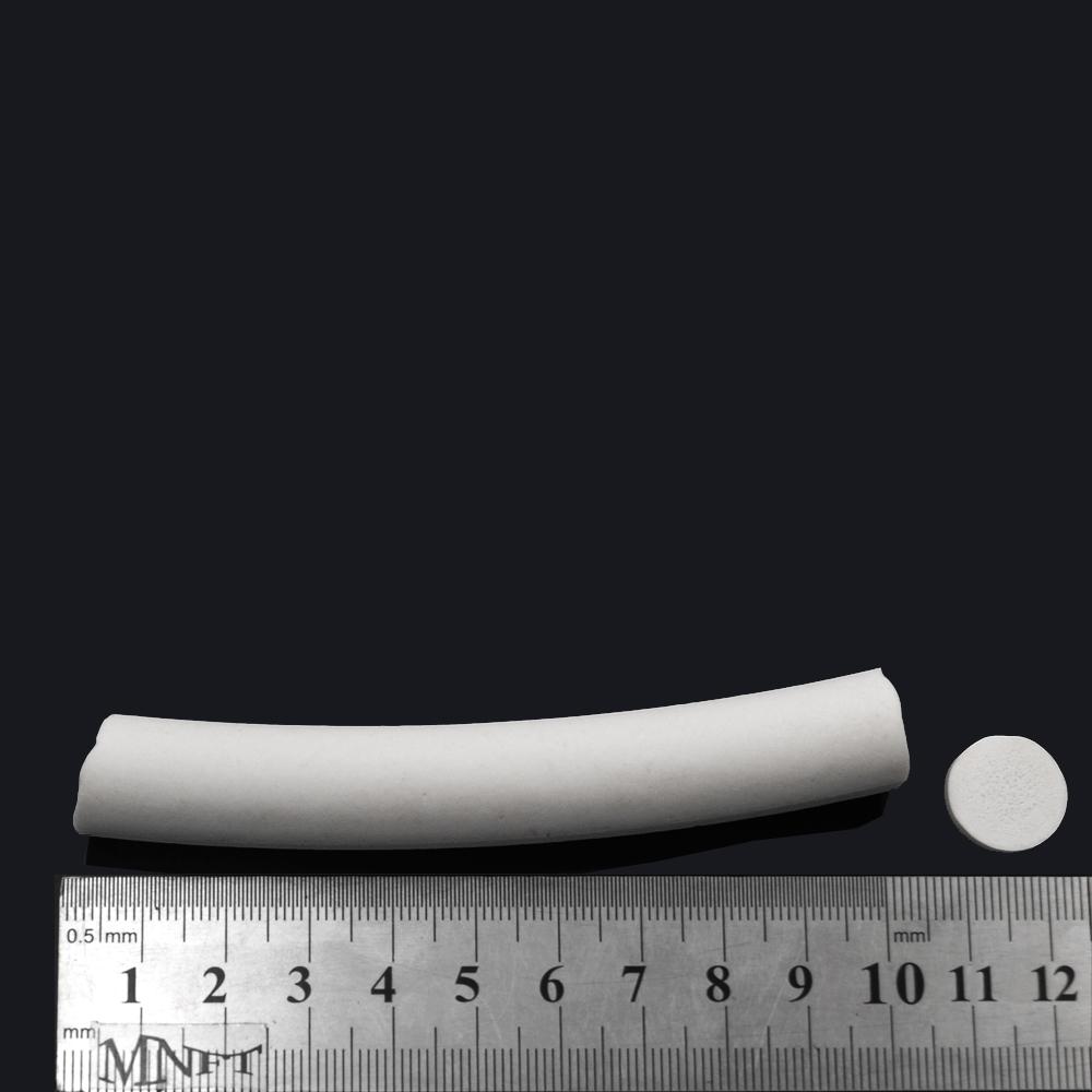MNFT 1Bag Silicone Clinder Elastic Foam Strips Floating for Fishing Lure DIY Fly Tying White Color Fly Tying Material