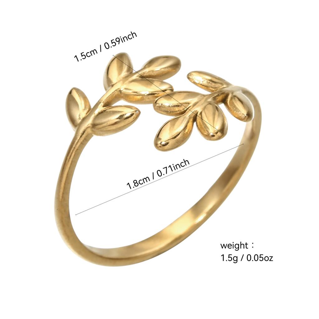 European & American Stainless Steel Hollow Round Ring - Fashionable, Simple, Versatile