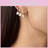 Diamond White Sophisticated Ghost Alloy Earrings Set Ideal For Special Occasions