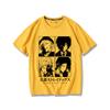 Anime Suspense Bungo Stray Dogs Kreatywny Nadruk Lato Męski 100% Bawełna T-Shirt Outdoorowy Casualowy Street Trend Odzież Męska