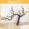 Potted Prunus Mume Simulation Artificial Flower Home Living Decoration Room