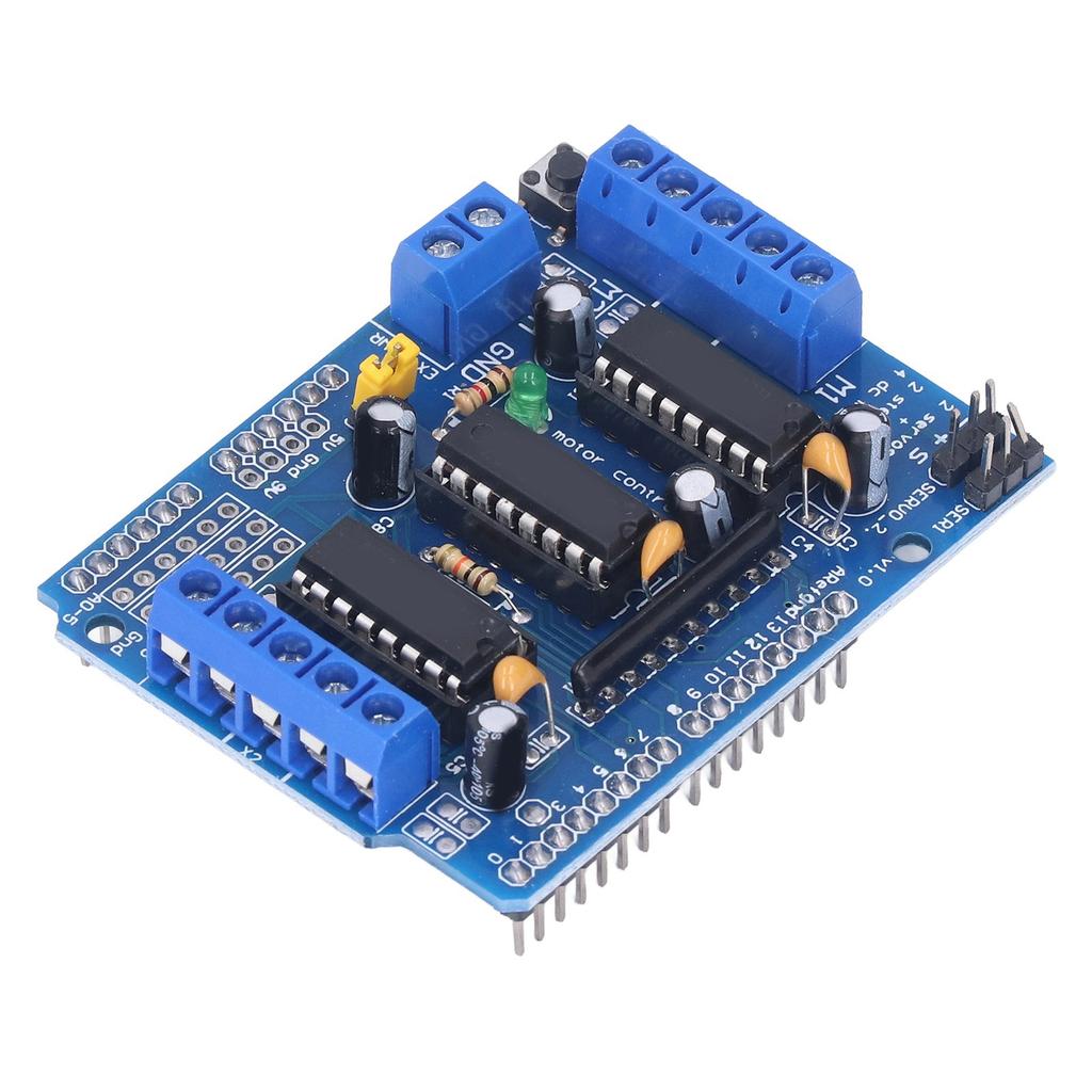 DC Motor Driver Board L293D Stepper Motor Expansion Module Compatible for Duemilanove