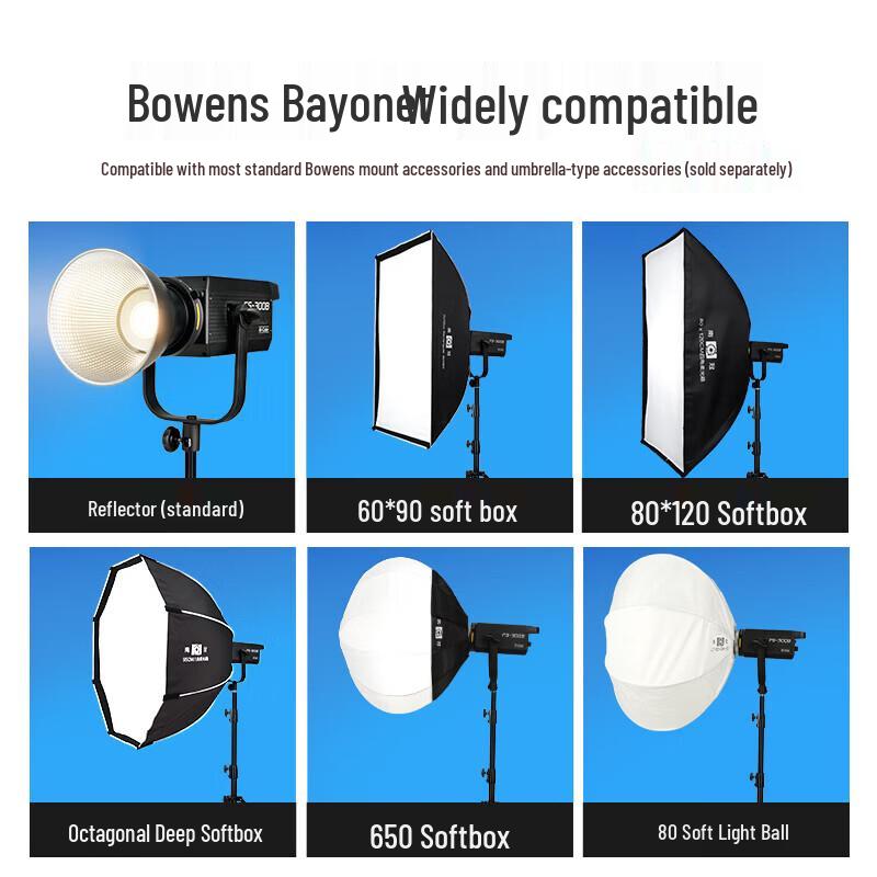NANLITE FS-300B Bi-Color LED Studio Light