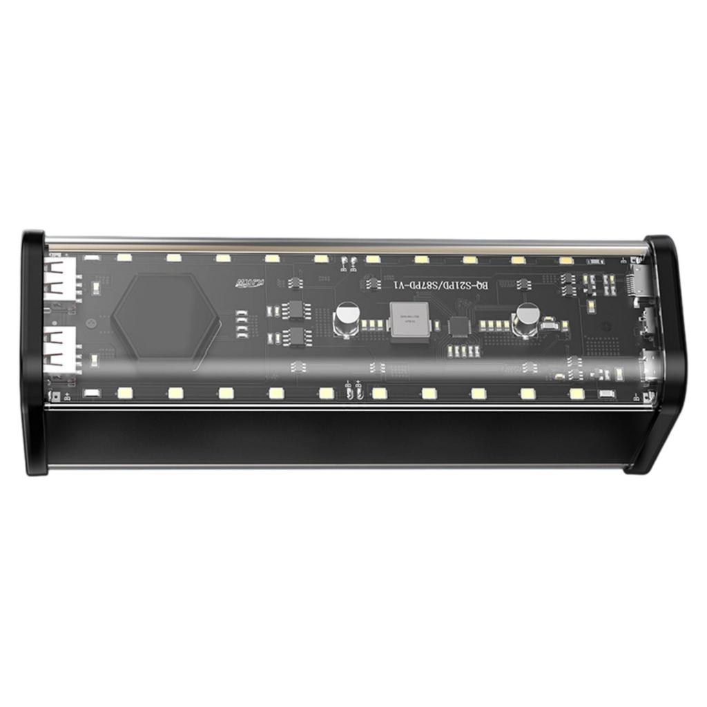 Clear View 21700 Battery Enclosure 8 Slots Capacity PD3.0 Fast Charging Power Battery Case Box Only