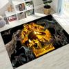 Classic Jurassic Park Dinosaur Movie Tyrannosaurus Rex Rug for Bedroom Living Room Sofa Home Doormat Decor,Non-slip Floor Mat