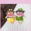Cute Large Mouth Doll Shoulder Bag For Children Featuring Fun Cartoon Patterns In Yarn