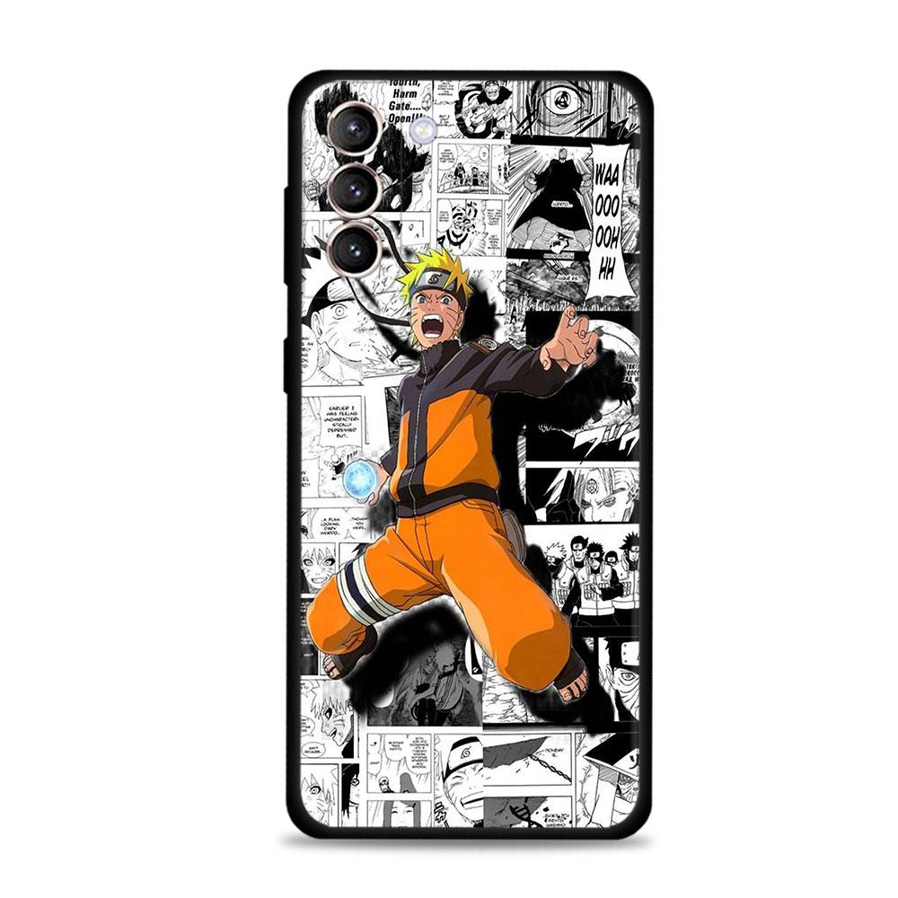 Etui na telefon do Samsung Galaxy S22 S21 S20 Ultra FE S10 S9 Plus S10e S8 uwaga 20Ultra 10Plus etui na telefon komórkowy Naruto Evolution