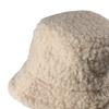 Girl For Women Autumn and Winter Lambwool Bucket Hat Pure Color Caps Korean Style Caps Female Hats