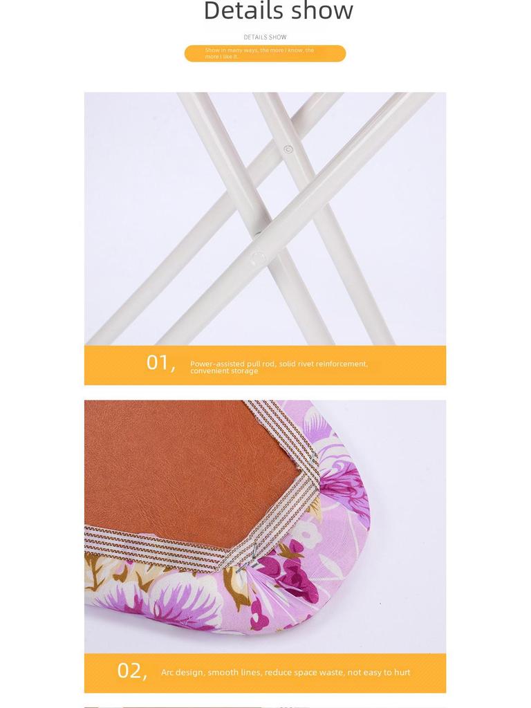 Foldable and Stable Home Ironing Board - Large and Long Design