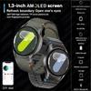 2025 New Watch 7 Smart Watch Men Women AMOLED HD Screen Compass Heart Rate Fitness Sport Waterproof Bluetooth Call Smartwatch