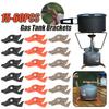 15-60PCS Magnetic Tripod Gas Tank Bracket Multifunctional Camping Stove Stand Canister Stabilizer for Backpacking Cooking
