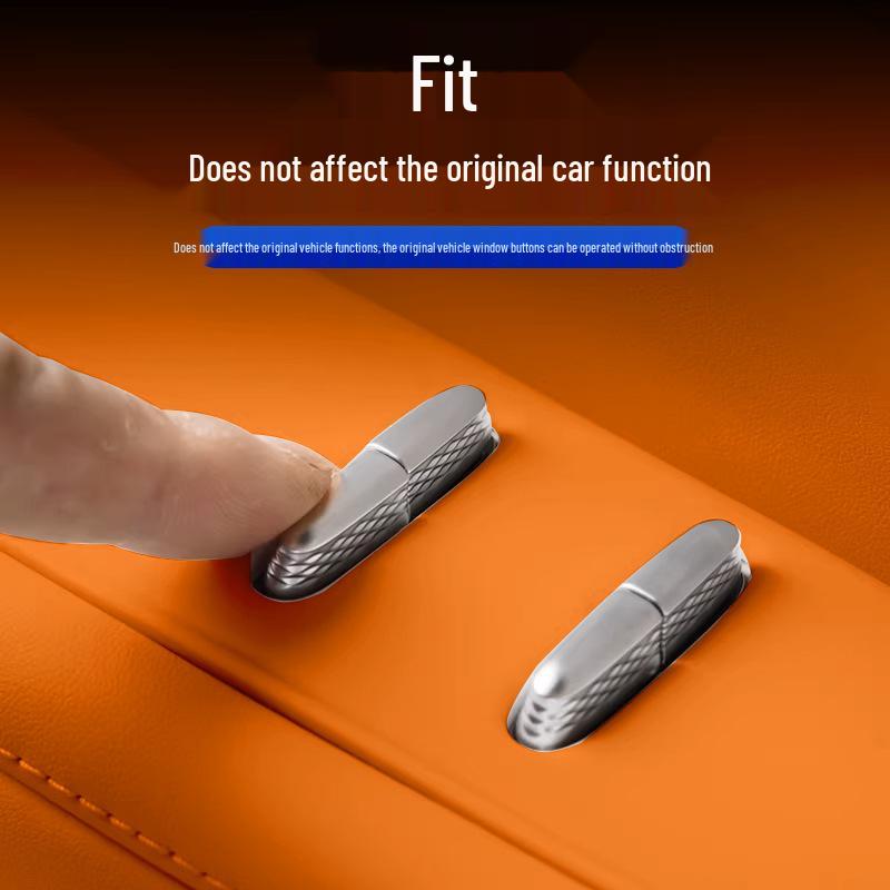 Buick Envision Silicone Window Lifter Panel Pads - Driver & Passenger Side Interior Protection