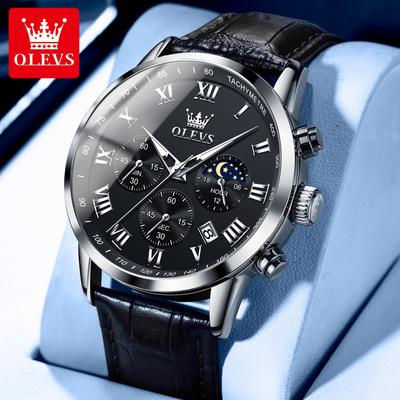 Orologio da uomo al quarzo luminoso impermeabile alla moda con personalità dell'orologio di marca