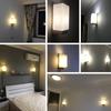 Nordic Solid Wood LED Wall Lamp for Bedroom, Hotel, Stairwell, Corridor