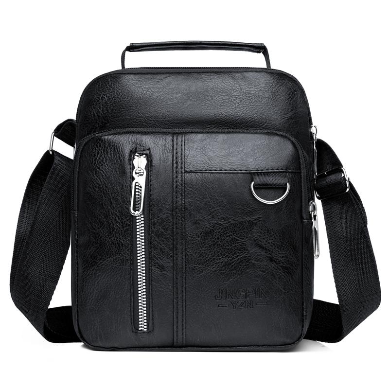 

Мужские сумки через плечо из искусственной кожи, высококачественные сумки-тоуты, деловые сумки-мессенджеры, кожаные сумки, поясная сумка