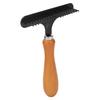 Pet Brush Handheld Cat Grooming Rake Wooden Handle Pet Hair Deshedding Detangling Brush for Cats Dogs