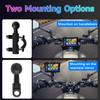 7 Inch Motorcycle GPS Navigation 2K HD DVR Wireless CarPlay Android Auto IP67 Waterproof Display Screen Portable Moto Monitor