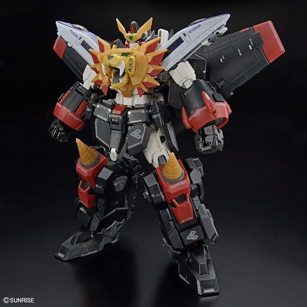 Bandai Spirits RG Gaogaigar Color-Coded Plastic Model Kit 1/144 Scale Collectible Figure