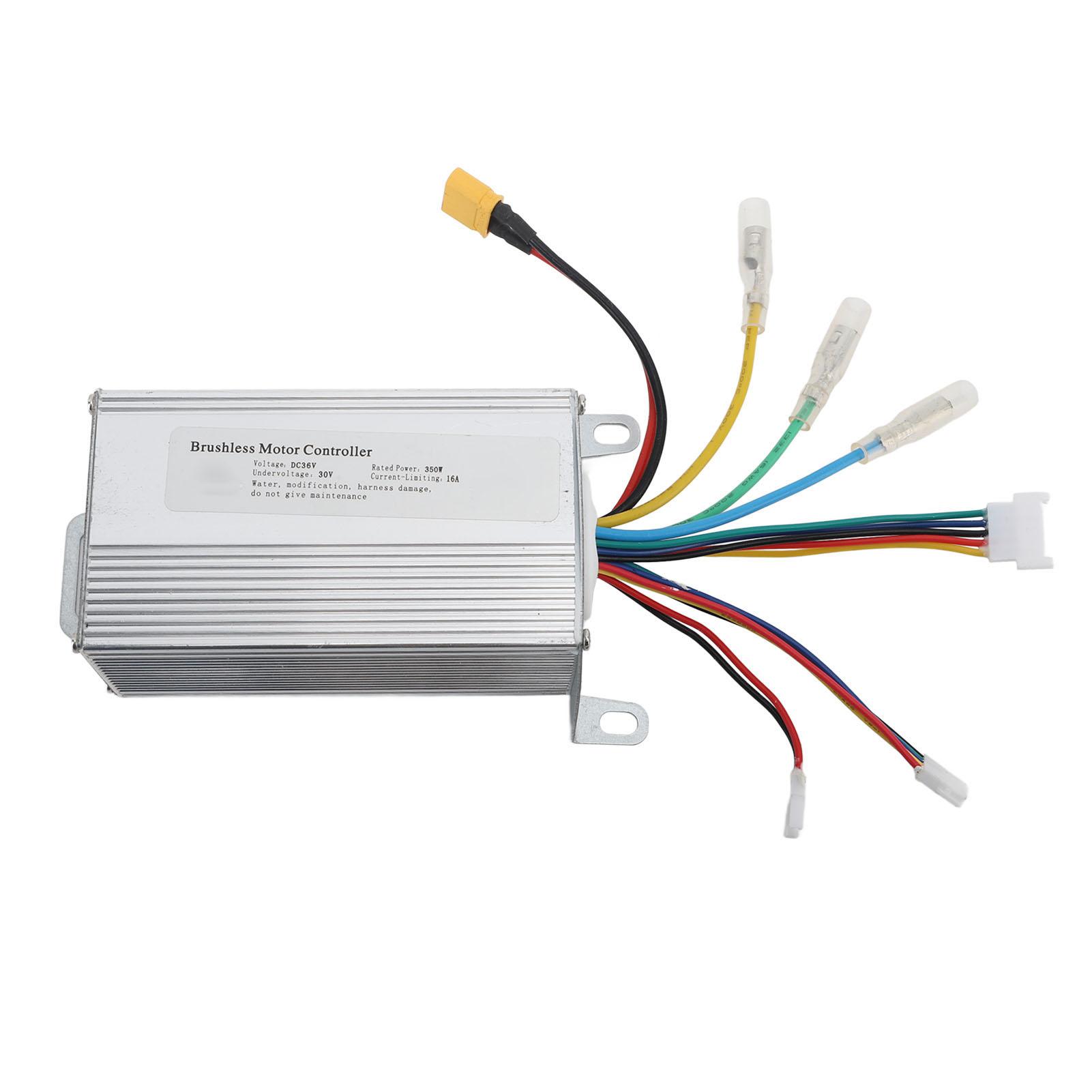 DC 36V 350W Controller with Dashboard Panel Thumb Throttle Brake Handle Sensitive Control for Xiaomi Scooter