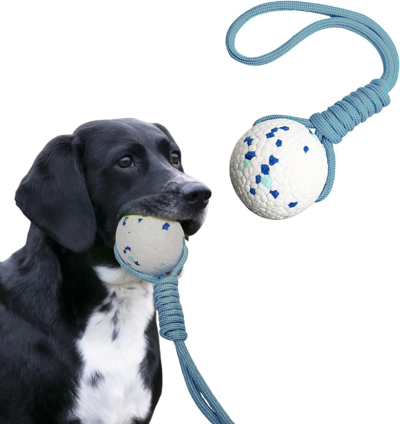 

HOOWDAMY Dog Knotted Dog Dog Chew Made of Safe Teeth Easy to Suitable for Medium and Small Promotes Lack of Stress Suitable for Indoor and Outdoor Use синий