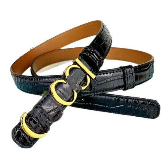 Stylový dámský kožený pásek 2,0 cm - Všestranný módní doplněk k šatům a kalhotám