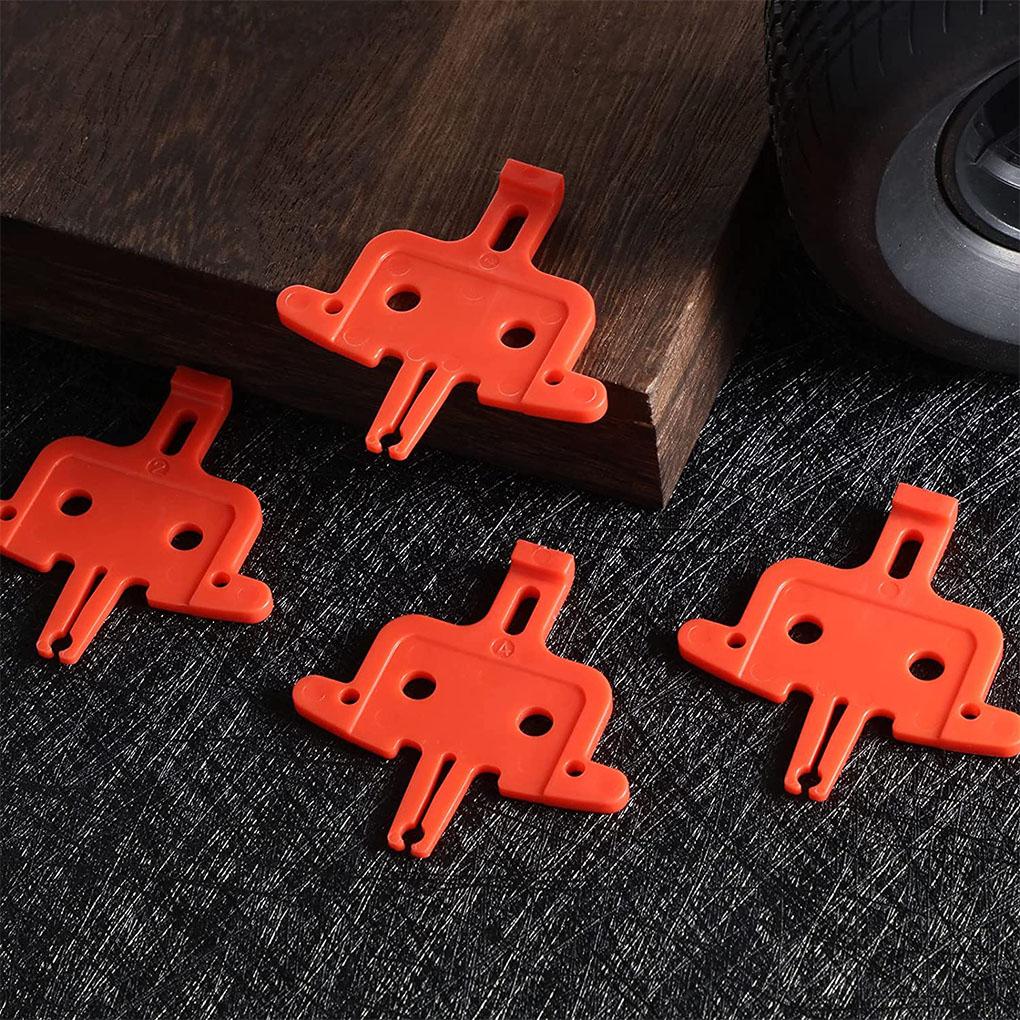 4 Pieces Bicycle Brake Spacer Disc Mountain Bike Hydraulic Brakes Pads Portable Outdoor Parts Repairing Accessories