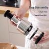 German 304 Stainless Steel Garlic Press & Paste Chopper - Compact Kitchen Tool