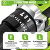 ONEGREEN Trapano Avvitatore a Percussione Elettrico 25+3 Coppia 2 Velocità Regolabile Avvitatore Elettrico Senza Fili Utensile Elettrico Per Batteria Makita 21V Pin