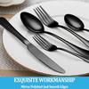 Dinner Forks Set of 6 Food Grade Stainless Steel Silverware Forks Mirror Finish Salad Forks, Use for Home,Kitchen or Restaurant, 8 Inches