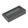LCD Alarm Clock Transparent Multifunctional Large Screen Display Battery Powered Digital Alarm
