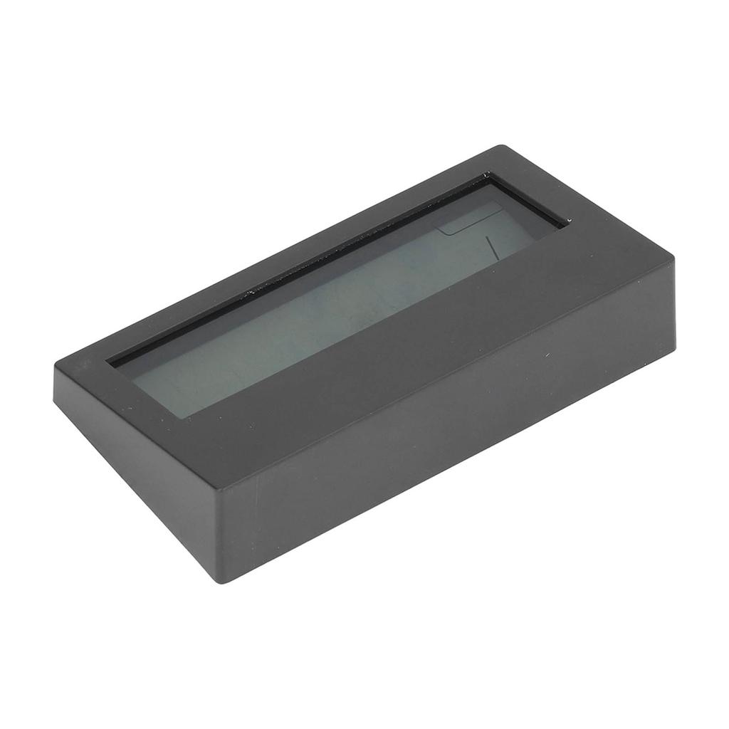 LCD Alarm Clock Transparent Multifunctional Large Screen Display Battery Powered Digital Alarm