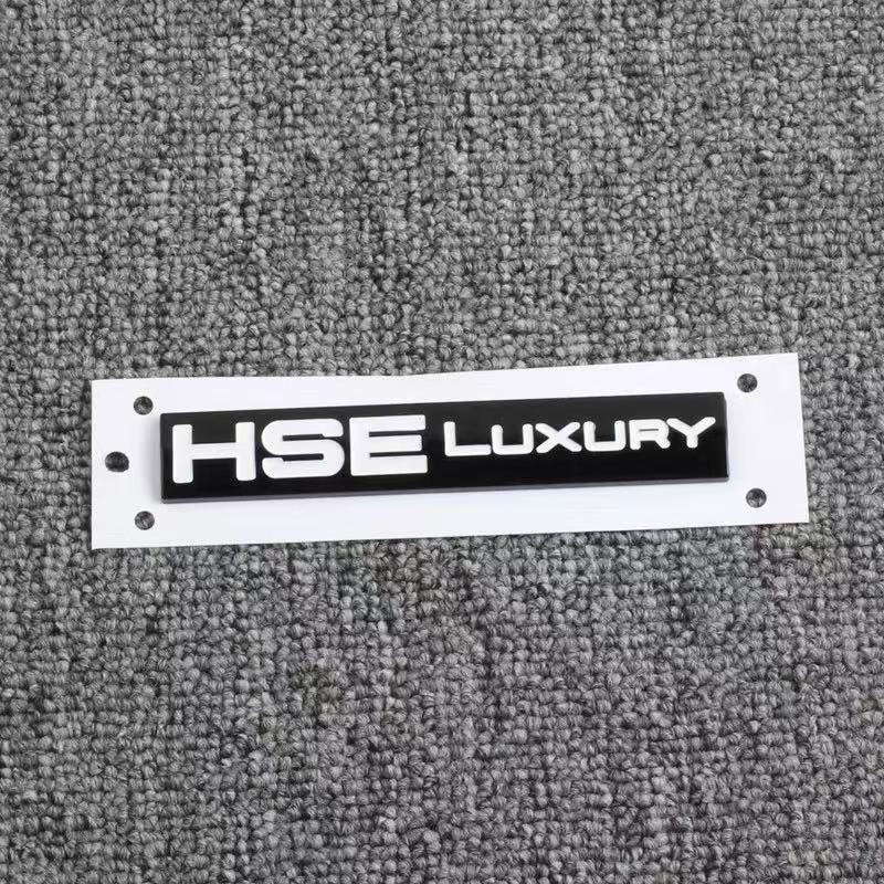BJP1 For Land Rover Range Rover HSE SDV6 SCV8 SI4 LUXURY Letter Emblem Modified Rear Trunk Badge