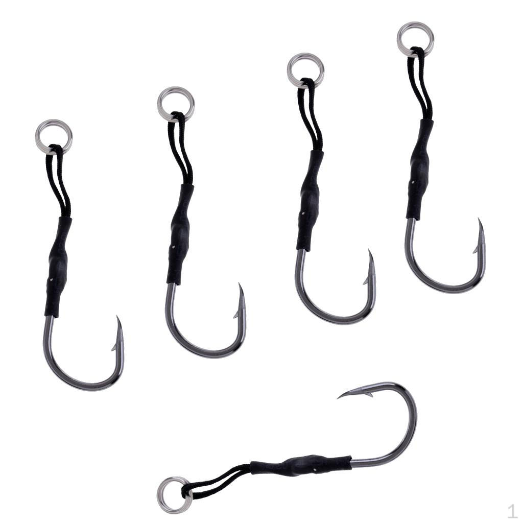 

5pcs Hook Fishing Hooks Live Baits Fishhooks 4#