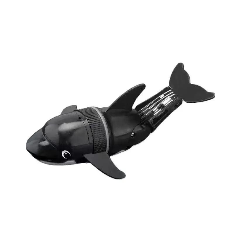 

Cartoon Electric Dolphin Toy Water Playing Fish Rolling Toys Electric Swinging Fish Children Bath Toys Act Like Real Robot Fish