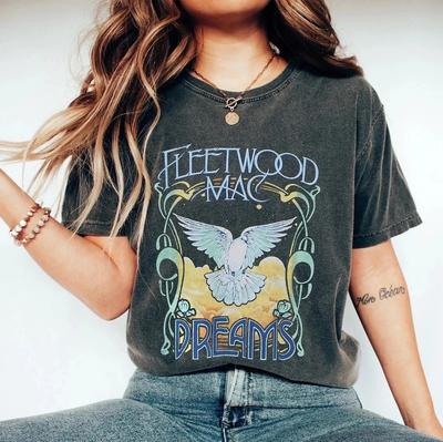 New Apparel Fleetwood Mac Shirt, Stevie Nicks Shirt, Music Rock & RollBand Unisex T-Shirt
