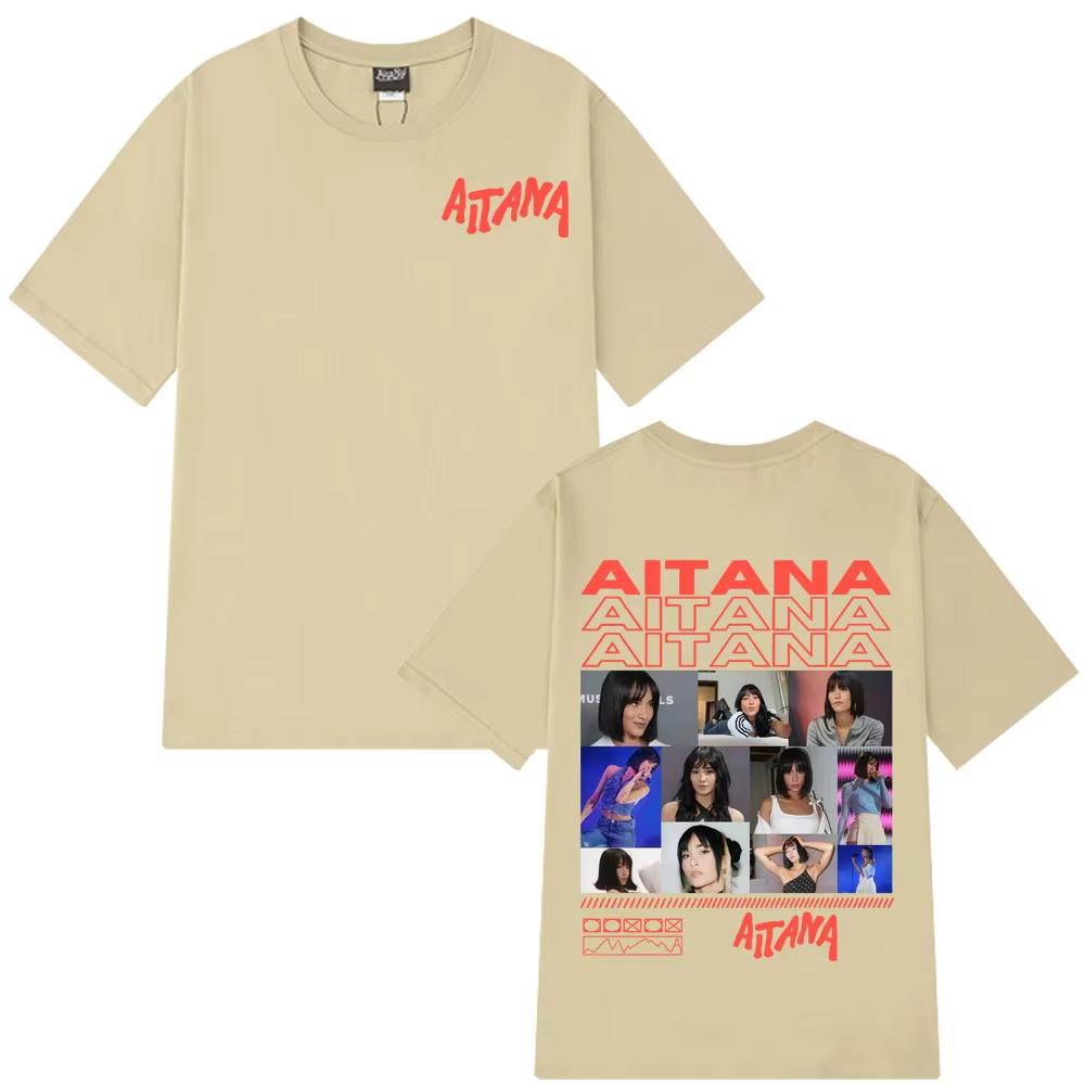Singer Aitanas Ocana T-Shirts Men Women Summer Aesthetic Trendy Cotton Loose T Shirt Cotton Fashion Tee Shirt Oversized T-shirts