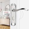Hotun Keyless Bathroom Door Handle Lock