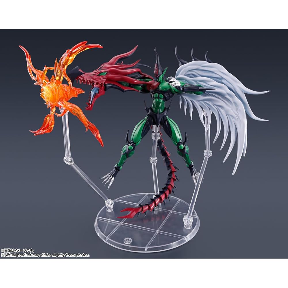 TAMASHII NATIONS S.H. MonsterArts E-Hero Flame Wingman 190mm PVC ABS Painted Action Figure