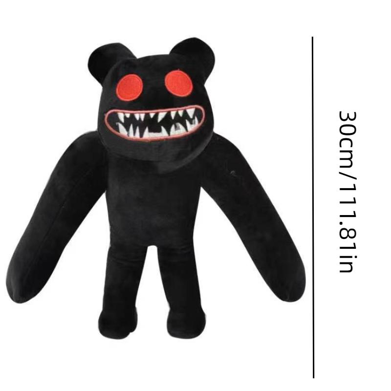 

Плюшевая игрушка Joyville Bared Кукла-монстр Мультяшный хоррор Декор игровой комнаты Подарки для детей чёрный
