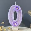 Handmade DIY Number Birthday Cake Candles - Creative Party Decoration