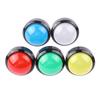 1Pc 60Mm Arcade Buttons Big Round Led Illuminated With Microswitch For Diy Arcade Game Machine Parts 12V 32A Dome Light Switch