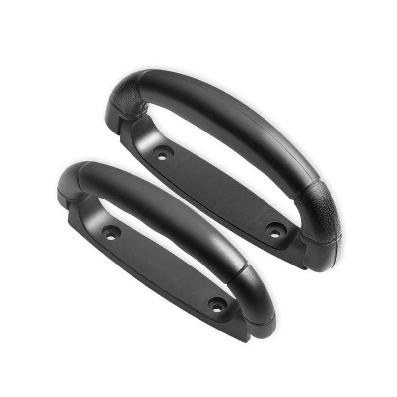 Black Plastic Pulls Long Luggage Handle Toolbox Grip Replacement Suitcase Side Holder Side Carrying Pull Easy to install