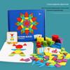 Creative 155-Piece Early Education Geometric Tangram Puzzle for Children