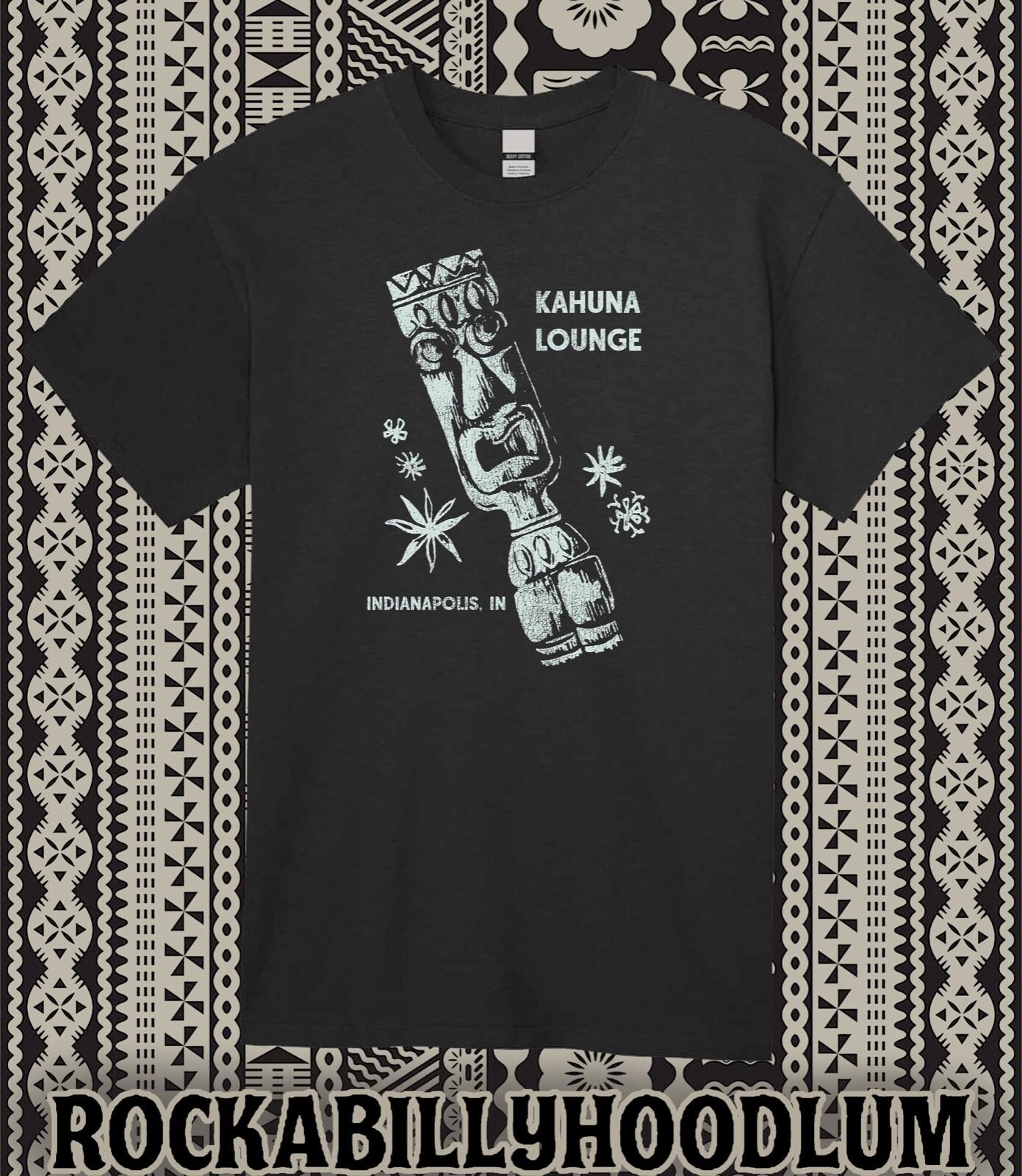 Retro Tiki Art Tee T Shirt Cotton Bar Mug Restaurant Kahuna Lounge Indianapolis S