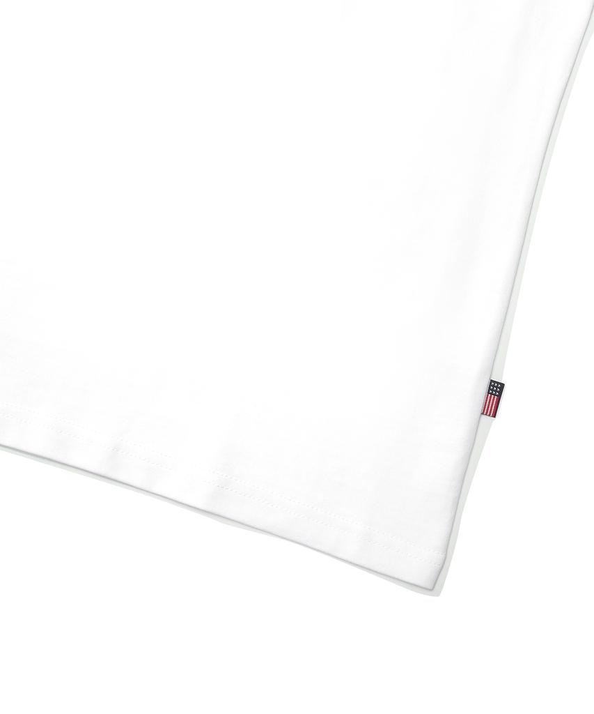 COLUMBIA UNIVERSITY 90 S Arch Logo S/S T-Shirts White